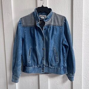 WBRK • FM Vintage 1980s Denim Jacket